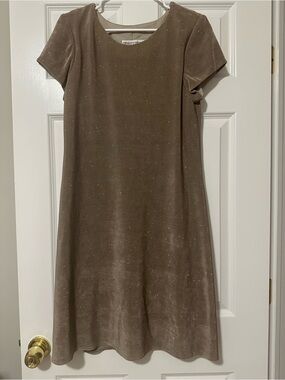Jessica Howard Taupe Sparkle Dress